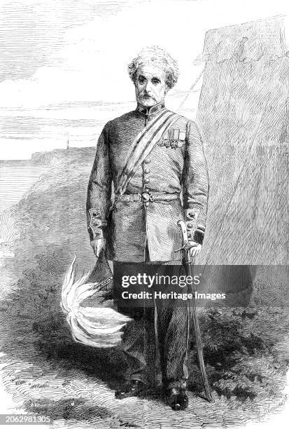 General Lord Clyde, G.C.B., K.S.I., 1862. 'Lord Clyde...saw some active service with the 60th Rifles in the American War in 1814, his presence in...