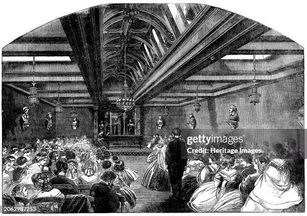 Messers. Collard's Concert-room, Grosvenor-street, [London]. 1862. 'The firm of Collard and Collard ranks high among pianoforte-makers; and the...