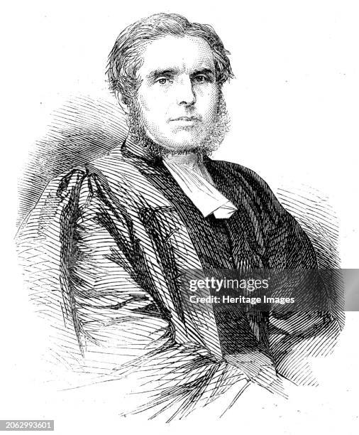 Dr. Staley, Bishop of Honolulu, 1862. Engraving from a photograph by Mayer Brothers. 'The Right Rev. T. N. Staley, D.D., formerly Fellow of Queen's...