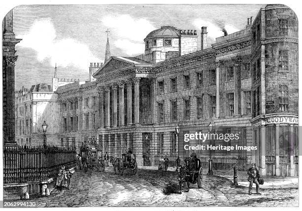 The Great Schools of England: St. Paul's School, east end of St. Paul's Churchyard, 1862. 'This ancient and still flourishing foundation, though in...