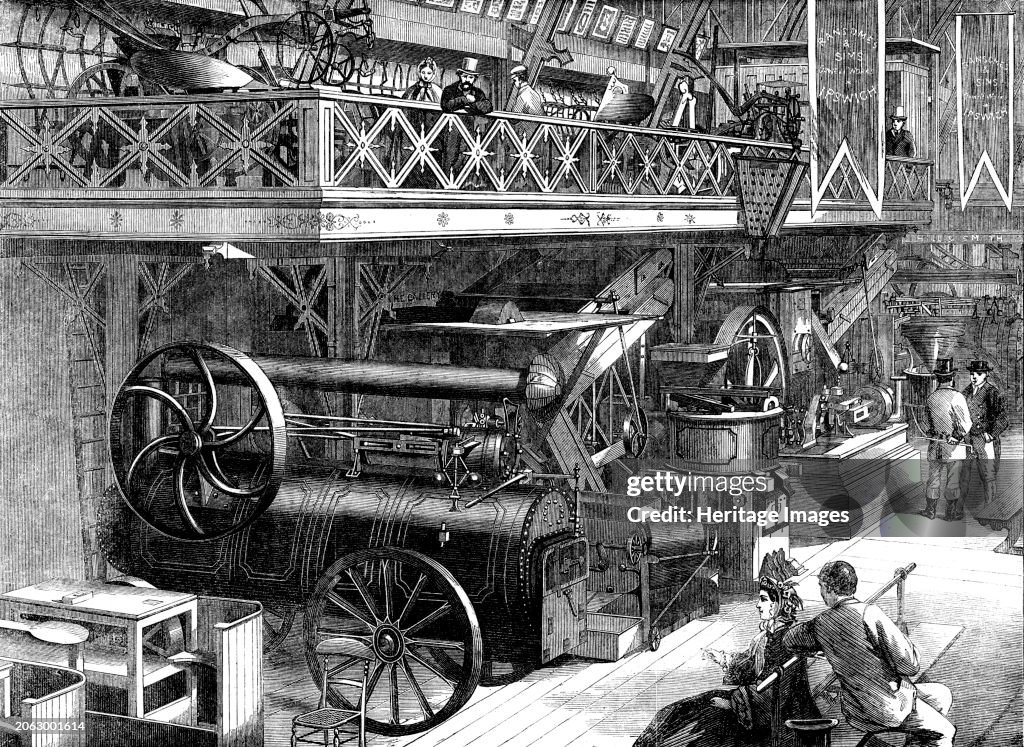 The International Exhibition: Ransome And Sims Agricultural Machinery