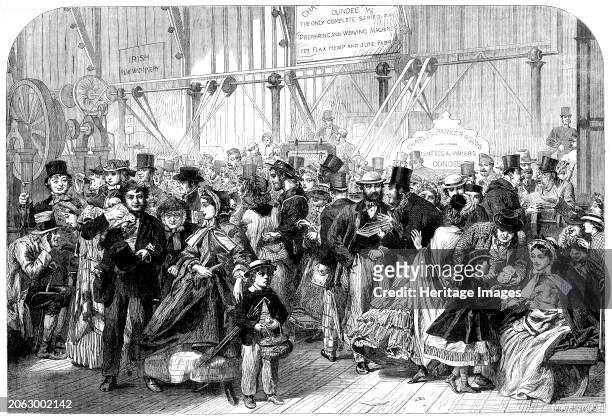 Shilling Day at the International Exhibition, 1862. The International Exhibition of 1862 was a world's fair held in South Kensington, London. The...