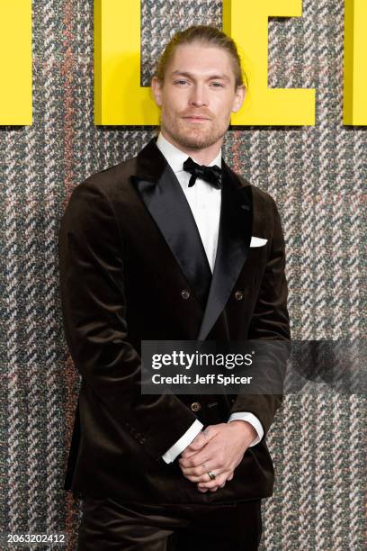 Harry Goodwins attends the UK Series Global Premiere of "The Gentlemen" at the Theatre Royal Drury Lane on March 05, 2024 in London, England.