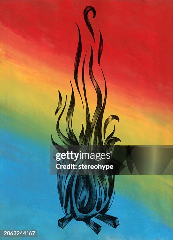 Fire and light Fire and light