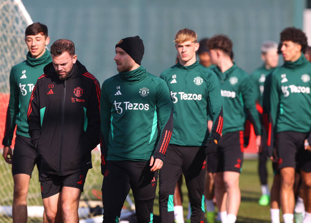 GBR: Manchester United Training Session