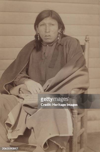 Tasunka, The slayer of Lieut Casey, near Pine Ridge, SD, 1891. Creator: John C. H. Grabill.