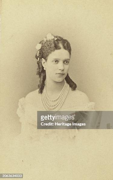 Princess Dagmar (Later Empress Maria Feodorovna) Head-And-Shoulders...