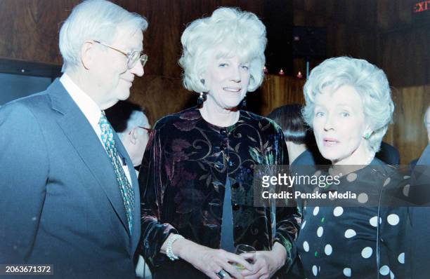 Alexandra Schlesinger and guests attend a book-launch party for Henry Kissinger's "Years of Renewal" at the Four Seasons Hotel in New York City on...