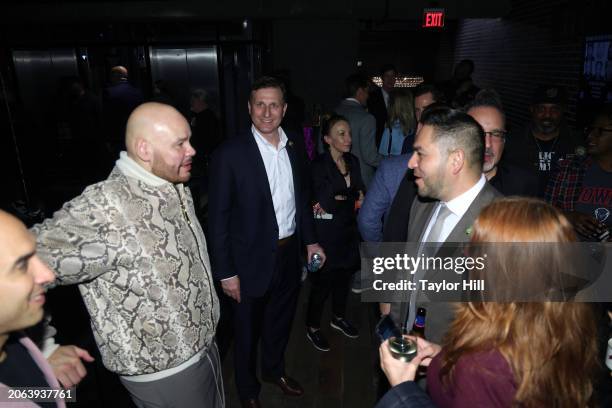 Fat Joe, Dan Goldman, Chris Deacon, and Raul Ruiz attend the Power to the Patients Foo Fighters concert advocating for healthcare price transparency...