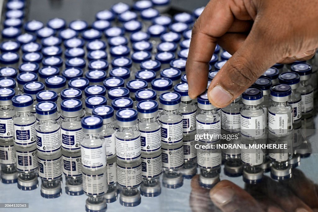 INDIA-HEALTH-VACCINES-MALARIA-AFRICA