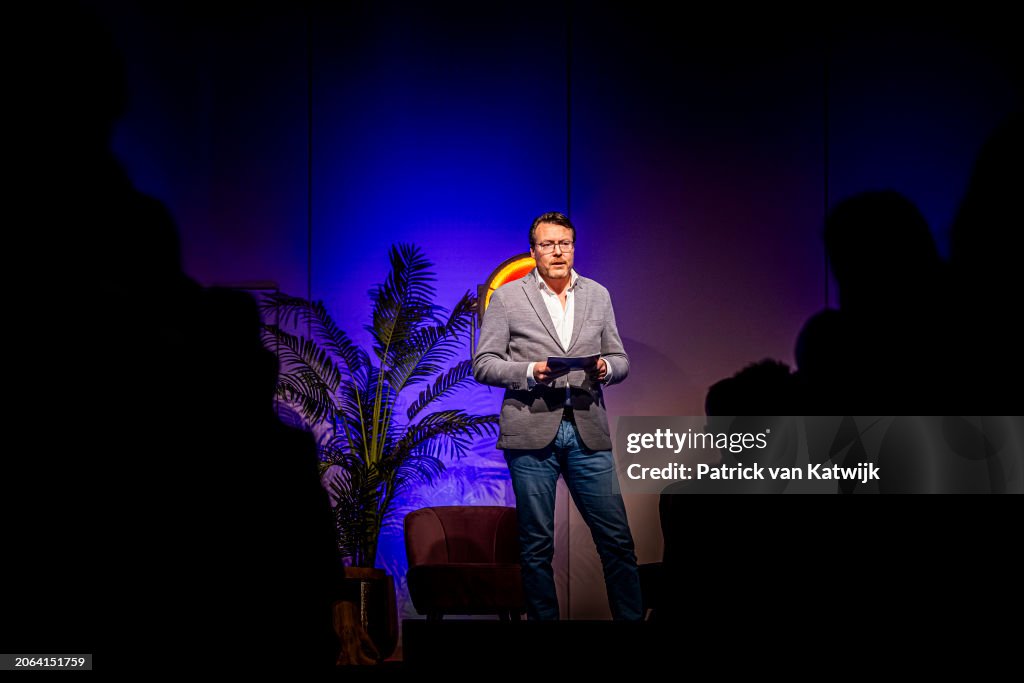 Prince Constantijn Of The Netherlands Presents State of Dutch Tech In The Hague