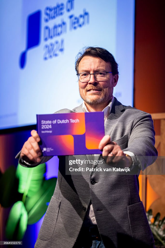 Prince Constantijn Of The Netherlands Presents State of Dutch Tech In The Hague
