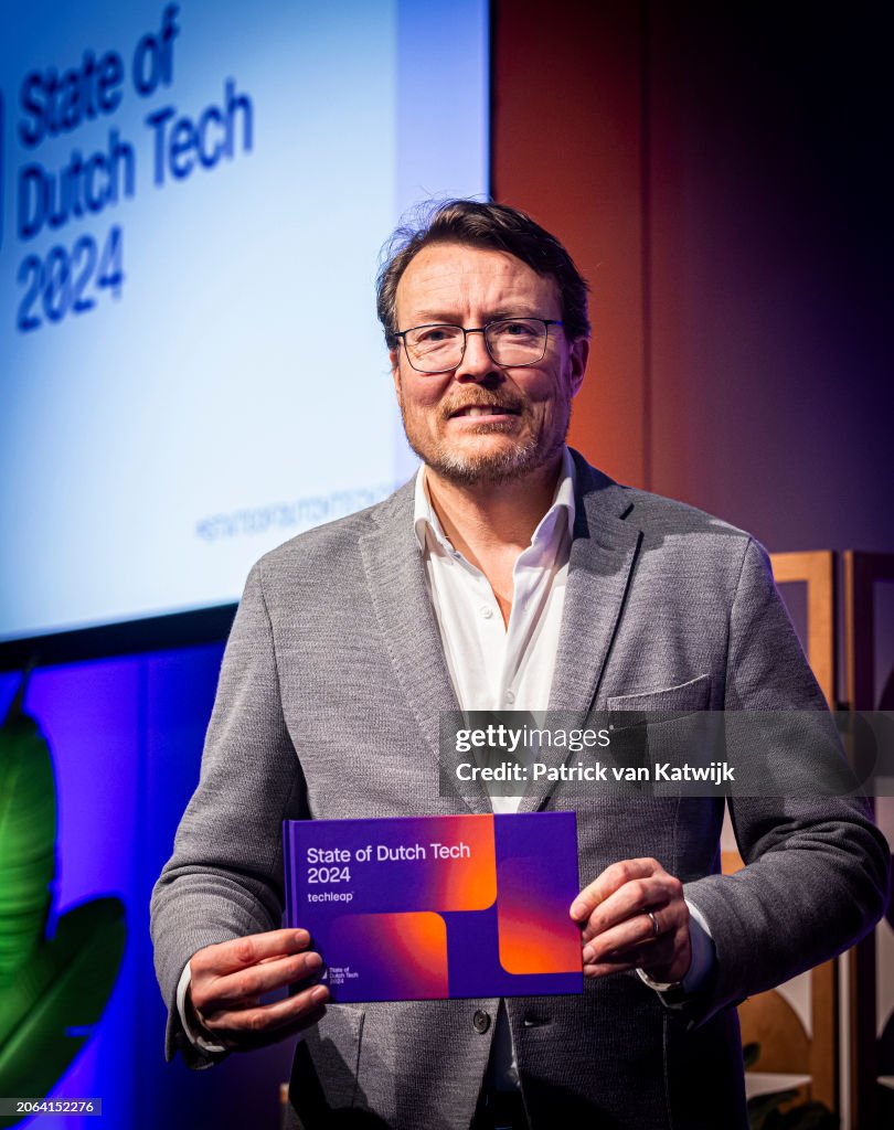 Prince Constantijn Of The Netherlands Presents State of Dutch Tech In The Hague