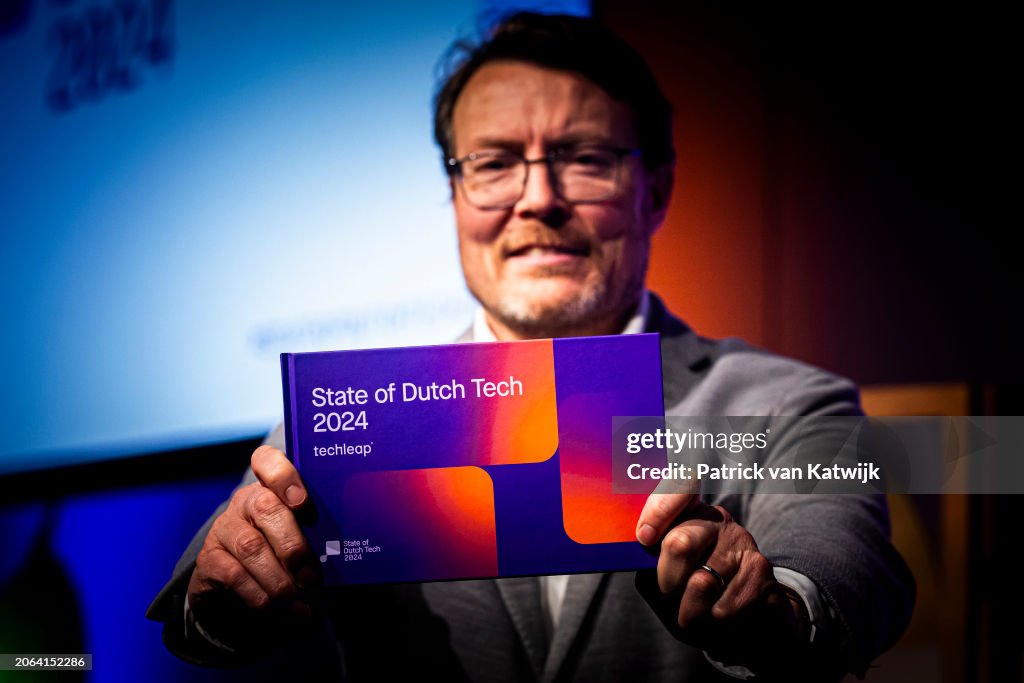 Prince Constantijn Of The Netherlands Presents State of Dutch Tech In The Hague