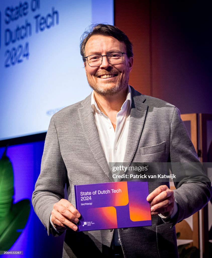 Prince Constantijn Of The Netherlands Presents State of Dutch Tech In The Hague