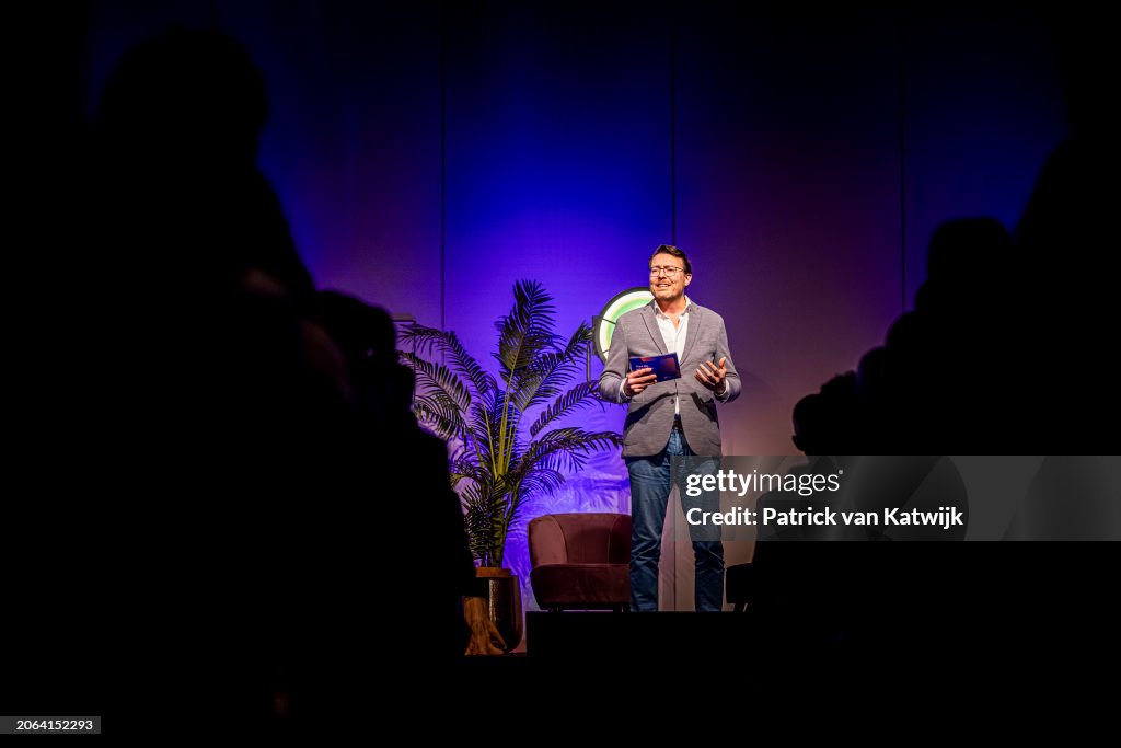 Prince Constantijn Of The Netherlands Presents State of Dutch Tech In The Hague