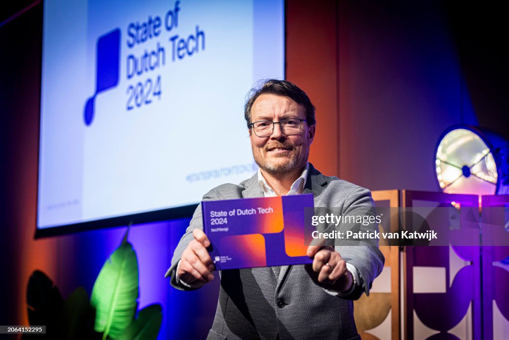 Prince Constantijn Of The Netherlands Presents State of Dutch Tech In The Hague