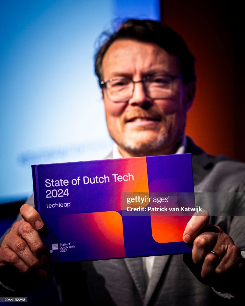 Prince Constantijn Of The Netherlands Presents State of Dutch Tech In The Hague