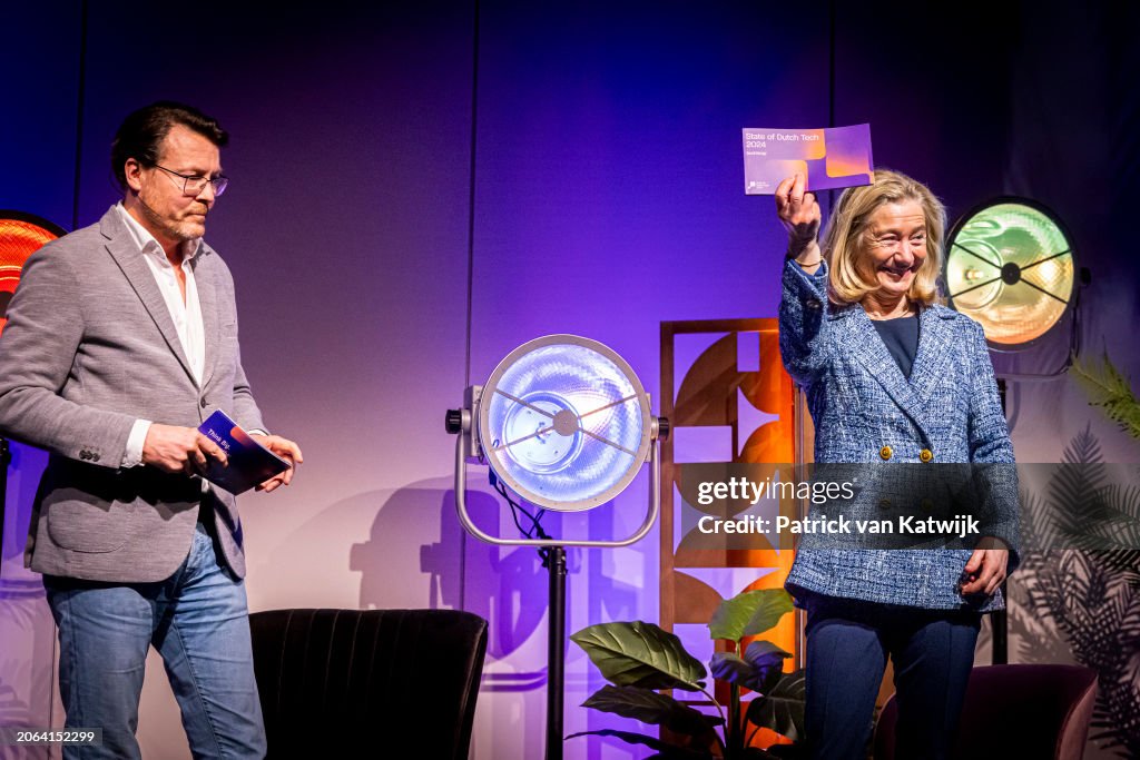 Prince Constantijn Of The Netherlands Presents State of Dutch Tech In The Hague