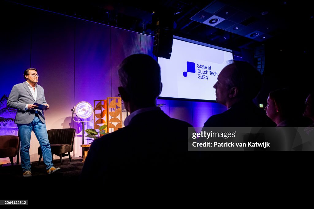 Prince Constantijn Of The Netherlands Presents State of Dutch Tech In The Hague