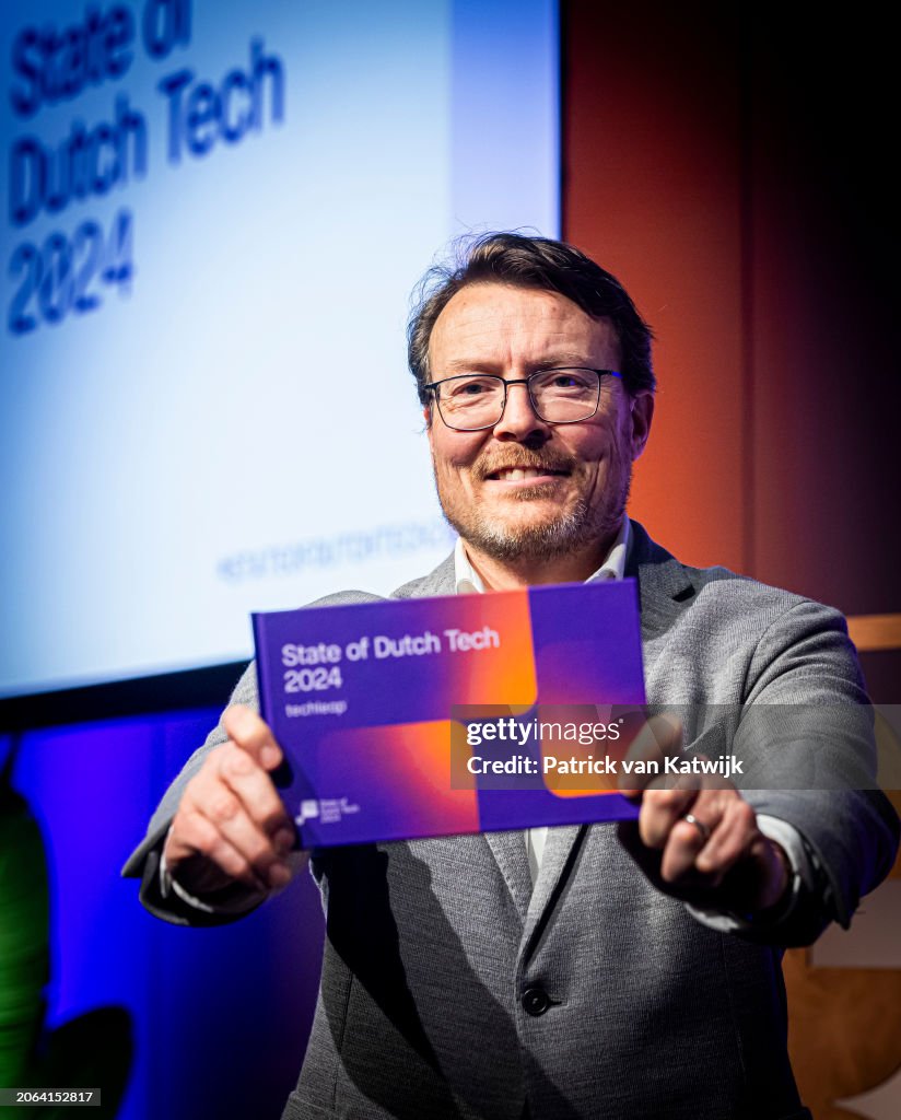 Prince Constantijn Of The Netherlands Presents State of Dutch Tech In The Hague