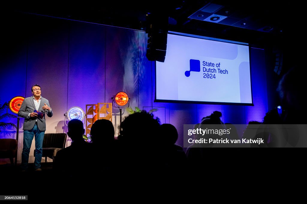 Prince Constantijn Of The Netherlands Presents State of Dutch Tech In The Hague