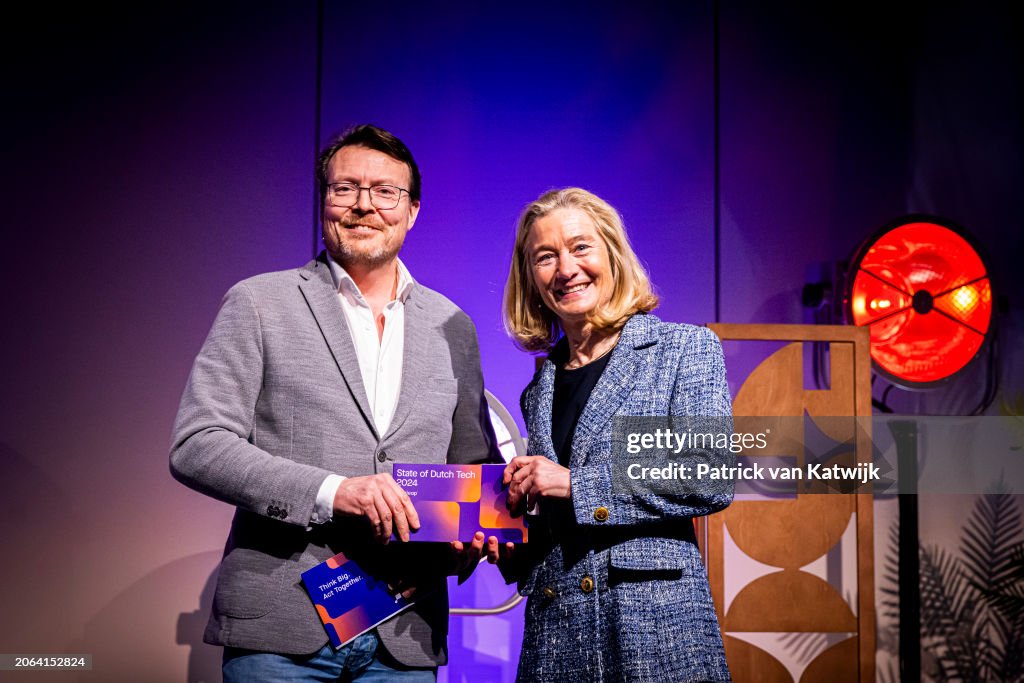 Prince Constantijn Of The Netherlands Presents State of Dutch Tech In The Hague