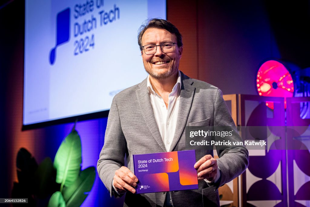 Prince Constantijn Of The Netherlands Presents State of Dutch Tech In The Hague