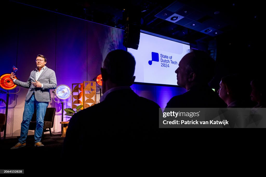 Prince Constantijn Of The Netherlands Presents State of Dutch Tech In The Hague