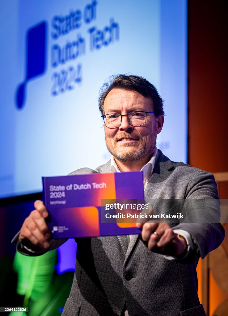 Prince Constantijn Of The Netherlands Presents State of Dutch Tech In The Hague