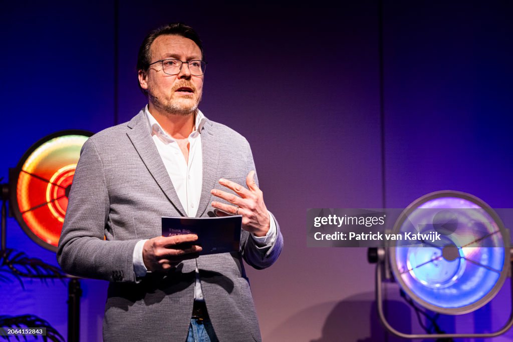 Prince Constantijn Of The Netherlands Presents State of Dutch Tech In The Hague