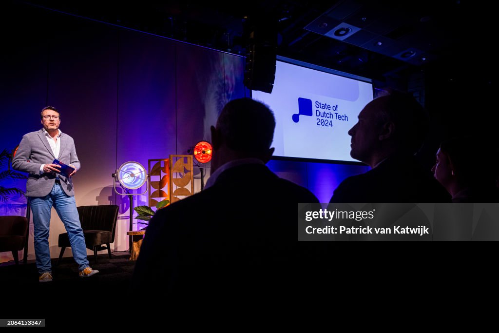 Prince Constantijn Of The Netherlands Presents State of Dutch Tech In The Hague