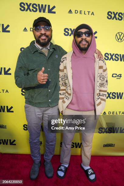 Kenny Lucas and Keith Lucas at the "Babes" Premiere as part of SXSW 2024 Conference and Festivals held at the Paramount Theatre on March 9, 2024 in...