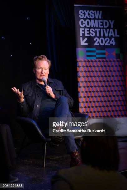 Conan O'Brien at "The Origins of Whatever You Call What We Did with Conan O'Brien and Robert Smigel" as part of SXSW 2024 Conference and Festivals...