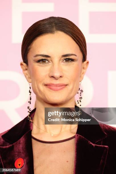 Livia Firth attends the 2024 Green Carpet Fashion Awards at 1 Hotel West Hollywood on March 06, 2024 in West Hollywood, California.