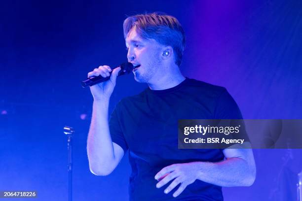 Snelle performs live during his club tour Twenty-eight at Poppodium NOBEL on 9 March, 2024 in Leiden, Netherlands.