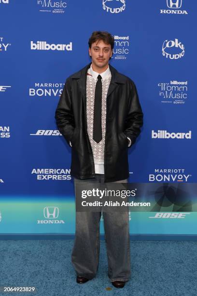 Brett Neustrom attends the 2024 Billboard Women In Music at YouTube Theater on March 06, 2024 in Inglewood, California.