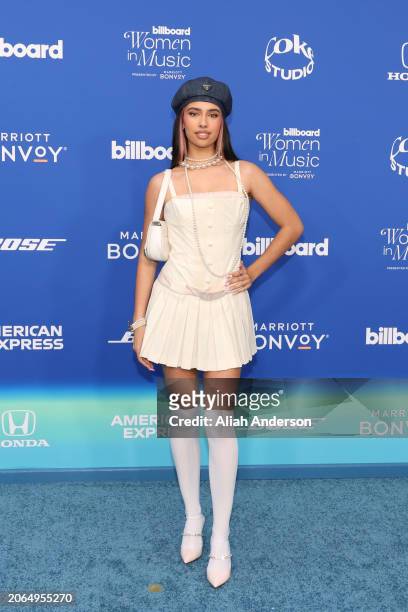 Kylie Cantrall attends the 2024 Billboard Women In Music at YouTube Theater on March 06, 2024 in Inglewood, California.