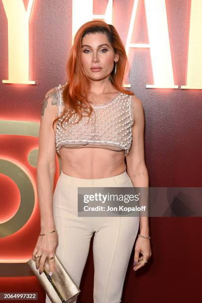 Trace Lysette attends Vanities: A Night For Young Hollywood hosted by Vanity Fair and Instagram at Bar Marmont on March 06, 2024 in Los Angeles,...