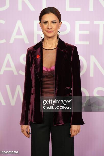 Livia Giuggioli Firth attends the 2024 Green Carpet Fashion Awards at 1 Hotel West Hollywood on March 06, 2024 in West Hollywood, California.