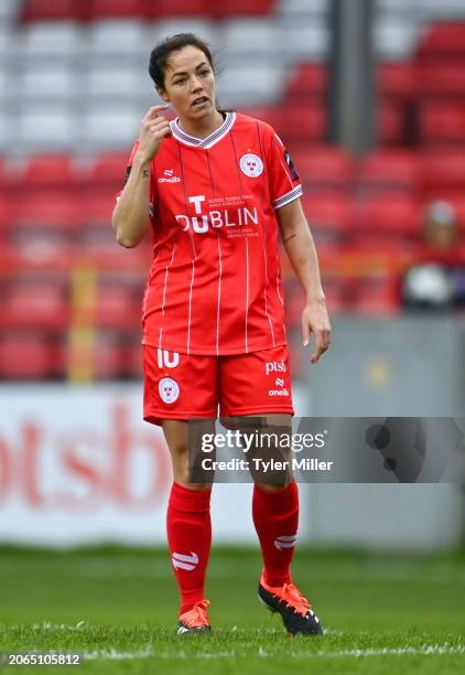 Dublin , Ireland - 9 March 2024; Noelle Murray of Shelbourne during the SSE Airtricity Women's Premier Division match between Shelbourne and Sligo...