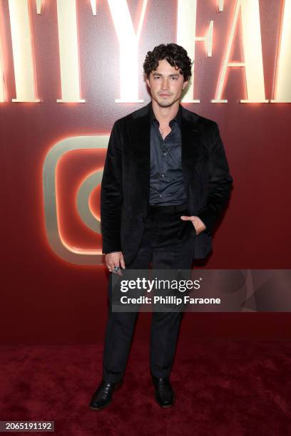 Gavin Leatherwood attends as Vanity Fair and Instagram Celebrate Vanities: A Night for Young Hollywood at Bar Marmont on March 06, 2024 in Los...