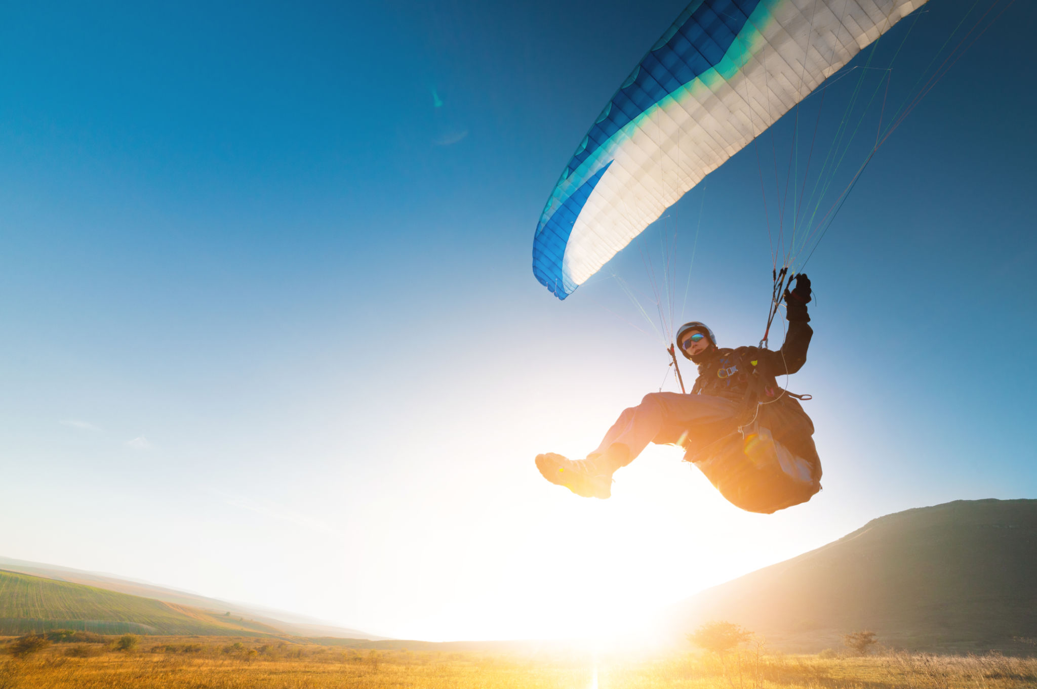 skydiving
