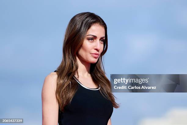 Hiba Abouk attends the 'Eva y Nicole' photocall during the Malaga Film Festival 2024 at the Muelle 1 on March 07, 2024 in Malaga, Spain.