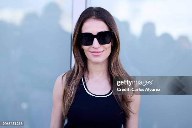 Actress Hiba Abouk poses for a portrait during the Malaga Film Festival 2024 on March 07, 2024 in Malaga, Spain.