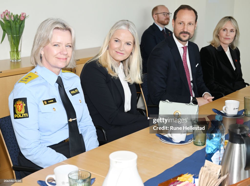 Norwegian Royals Meet Organisations Working To End Violence Against Women