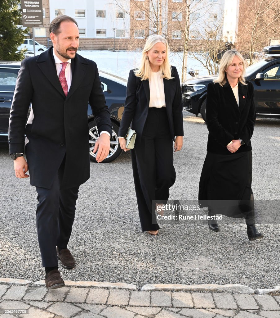 Norwegian Royals Meet Organisations Working To End Violence Against Women