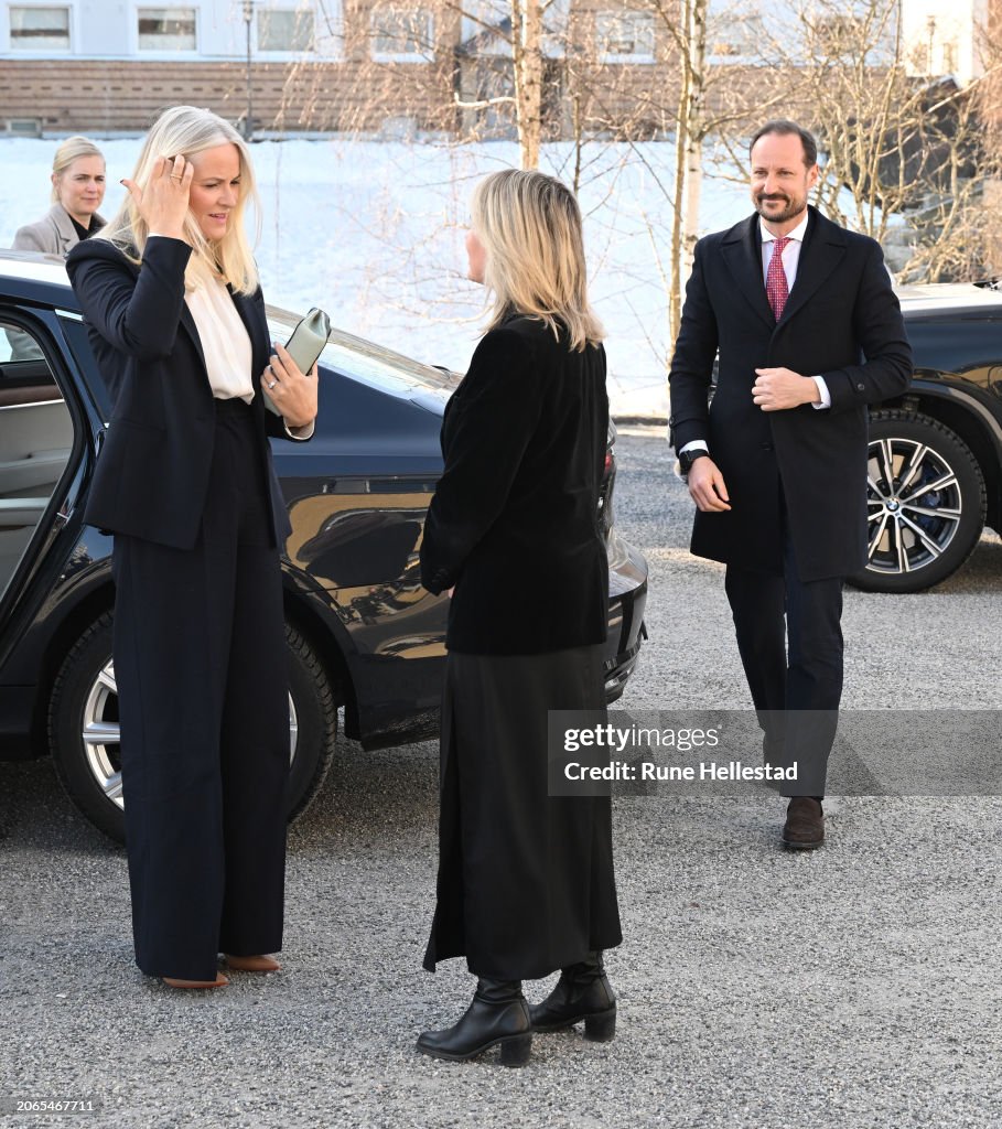 Norwegian Royals Meet Organisations Working To End Violence Against Women