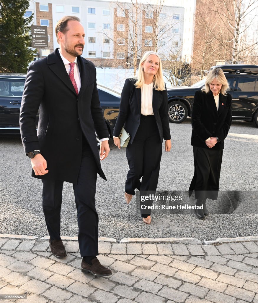 Norwegian Royals Meet Organisations Working To End Violence Against Women