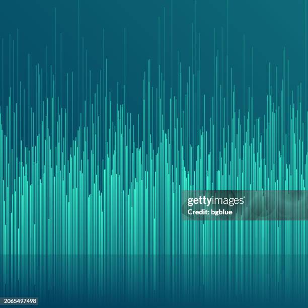 abstract background with vertical lines and green gradient - cool office stock illustrations